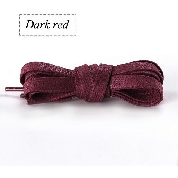 Nowe PłAskie Woskowane BawełNiane SznurowadłA Do ButóW Unisex Buty Codzienne Trampki SznurowadłA SkóRzane SznurowadłA Buty Buty Wodoodporne Do Sznurowadeł 120Cm Black-image