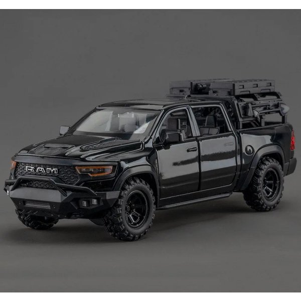 1:32 Model Miniaturowy Owcy Biegacz Ze Stopu Metalowego Odlewany CiężAróWka Zabawki DźWięK ŚWiatłO NapęD Powrotny Drzwi Otwierane Metalowy Pojazd Dla ChłOpca Zabawka Prezent-image