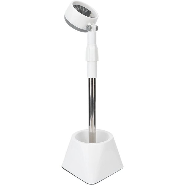 Soporte De Altura Ajustable Para Secador De Pelo Manos Libres Acero Inoxidable Soporte Para Secador De Pelo Para-image