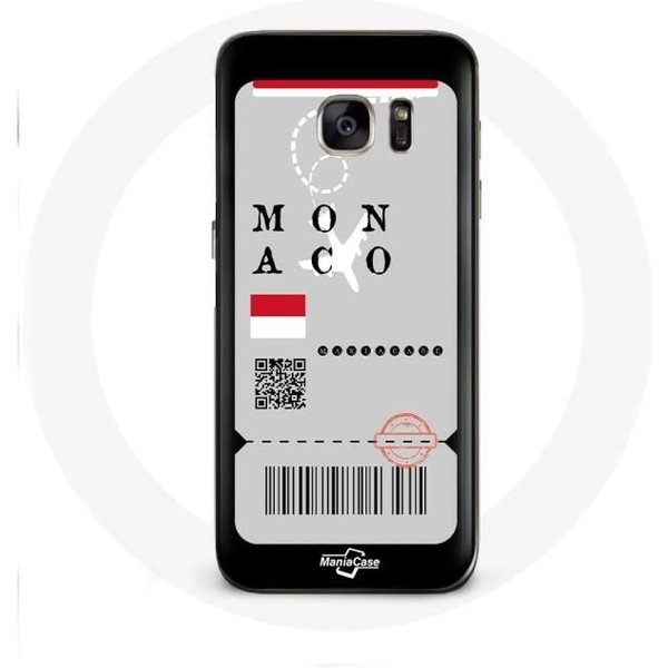 Funda Para Samsung Galaxy S6 Edge Billete De AvióN MóNaco-image