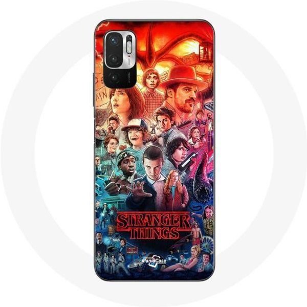 Funda - Xiaomi - Redmi Note 10T 5G - Flexible - DiseñO Temporada 4 - Stranger Things-image