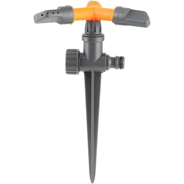 Aspersor De CéSped Giratorio AutomáTico De 360 Grados Ajustable De Tres Brazos Sistema De Riego De JardíN-image