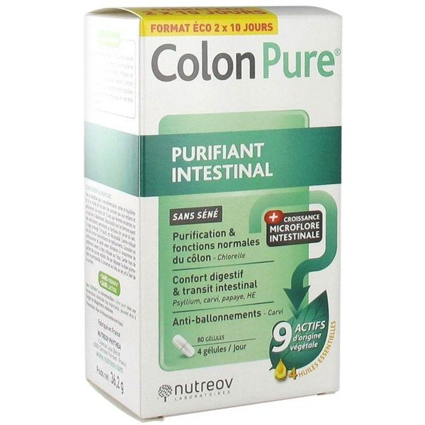 Nutreov Colon Pure 80 CáPsulas-image