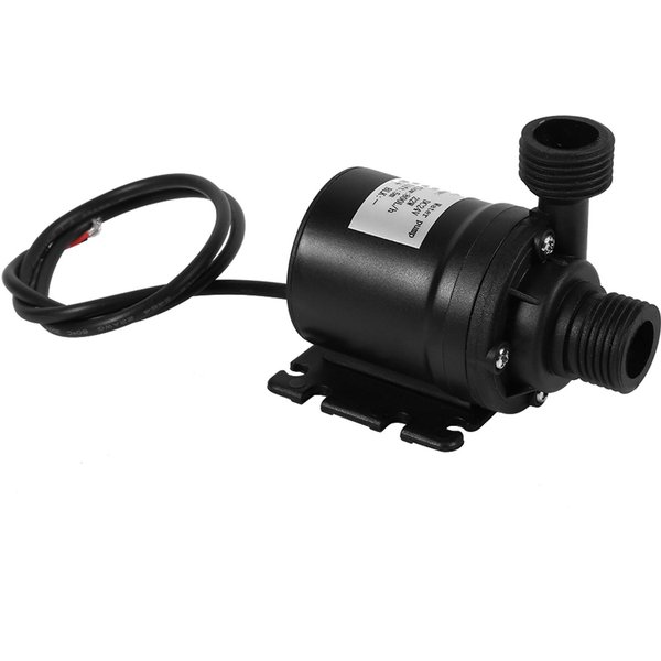 Bomba De CirculacióN De Agua Caliente DC 24V Motor Sin Escobillas EnergíA Solar Acuario Sumergible 800L H 5M-image