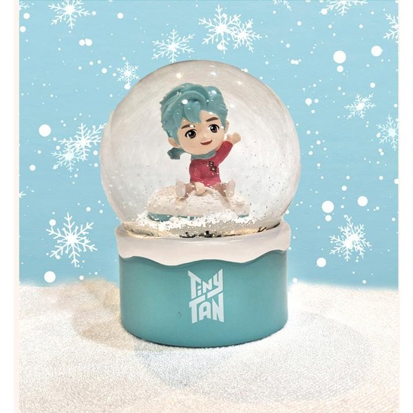 BTS (Los Muchachos Bangtan) Tinytan Snow Globe, Oficial, Original, AutéNtico, K-POP, íDolo-image