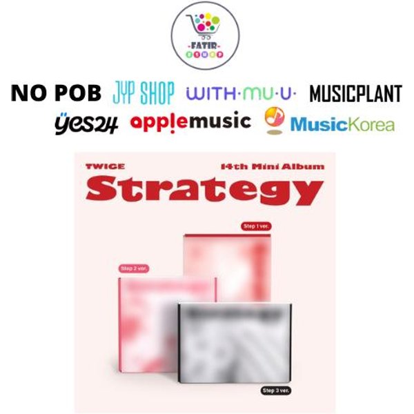 Estrategia Para El 14º MiniáLbum De Select POB Twice No POB Random Ver White-image