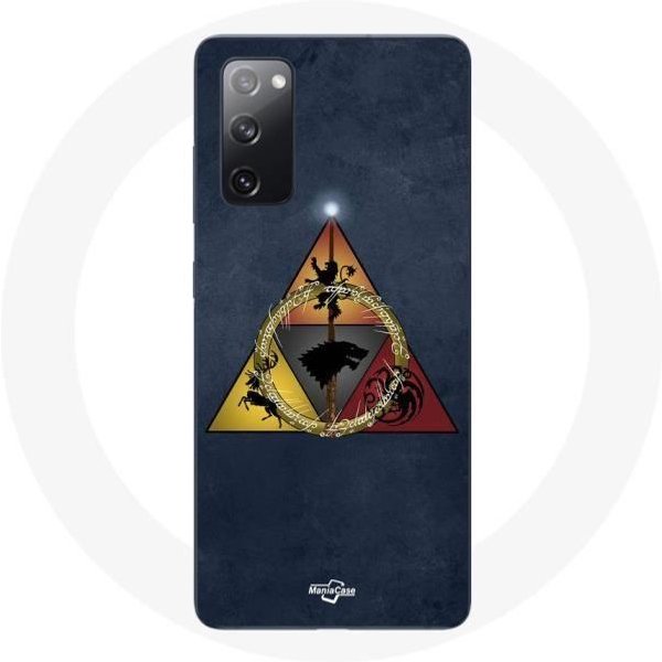 Funda - Juego De Tronos - Samsung Galaxy S20 FE - RíGida - Logo TriáNgulo Baratheon - Azul-image