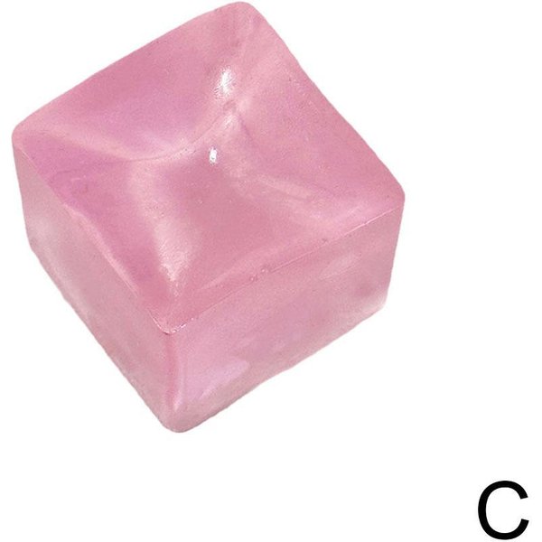 MięKka, Powoli PodnosząCa Się Zabawka Squishy TęCzowy TróJkąTny Tort ŚCiskanie Ulga W Stresie Symulacja Zabawka Edukacyjna Yellow-image