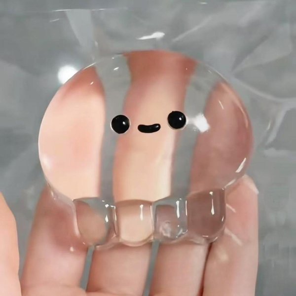 Meduza Gniotek Do Redukcji Stresu - MięKka Wolno RosnąCa Sensoryczna Zabawka Fidget Kawaii Upominki Na PrzyjęCia Dla Dzieci DorosłYch Prezenty Urodzinowe-image