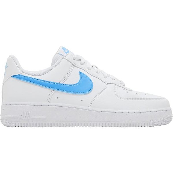 Nike Air Force 1 Low '07 BiałE Niebieskie Uniwersyteckie (Kobiety) 38.5 White-image