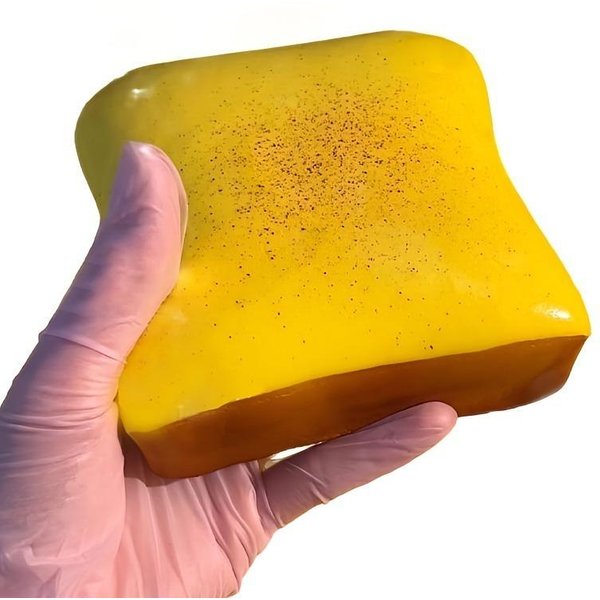 Super Mokry MięKki MaśLany Tost Zabawka Do ŚCiskania Powoli OdbijająCa Squishy Zabawka Fidget Zabawna Zabawka Do Redukcji Stresu Lepka Zabawka MięKki Wyciskacz Odpowietrznik Prezent-image