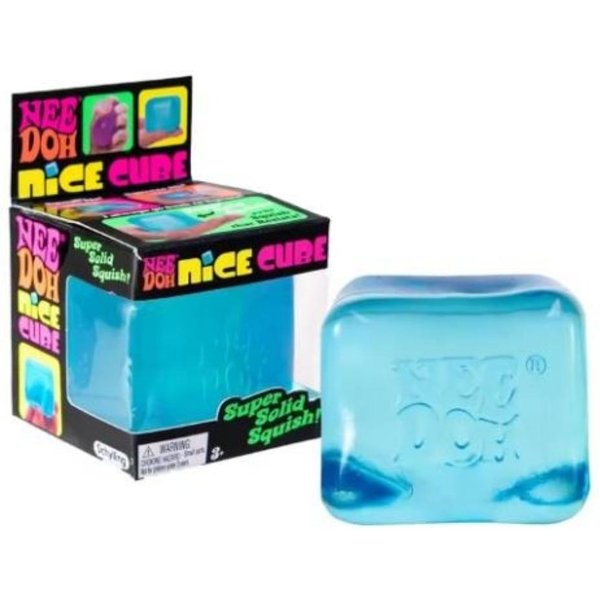 MáS De 100 Piezas Cubo Needoh Y Juguete Squishy Helado Nice-Sicle Alivio Sensorial Del EstréS Cubo Para Apretar Juguete Anti-Ansiedad Fidget Para ConcentracióN Tdah Amarillo-image
