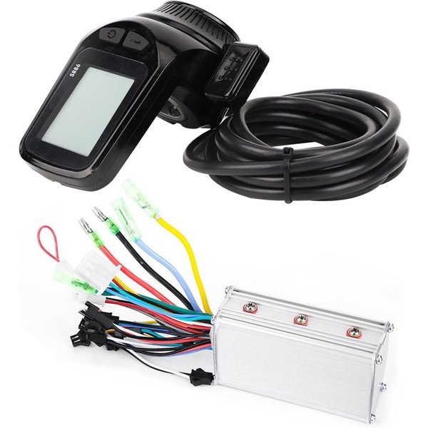 Controlador Sin Escobillas Para Bicicleta EléCtrica, Scooter EléCtrico, Pantalla Lcd, Instrumento De Dial, 36 V-image