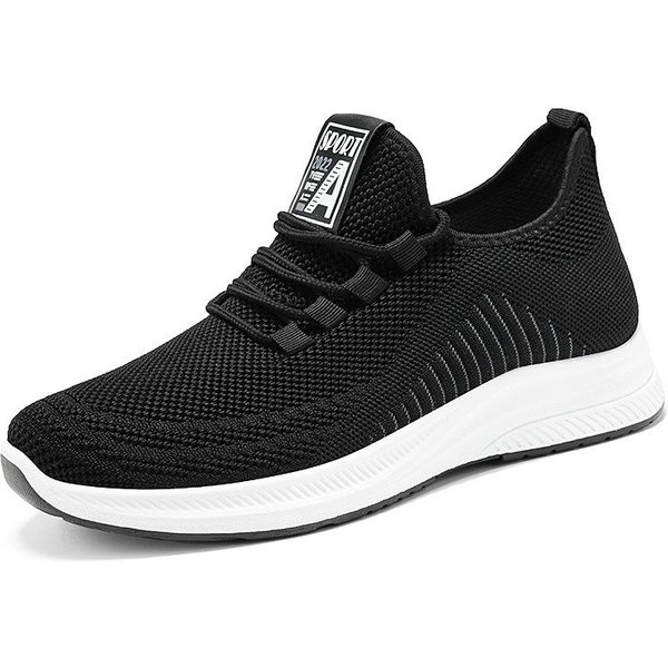 Zapatos De Hombre VersióN Coreana Talla Grande Modernos Suela Blanda Zapatos Casuales Transpirables Zapatos Deportivos Para Hombre 44-image