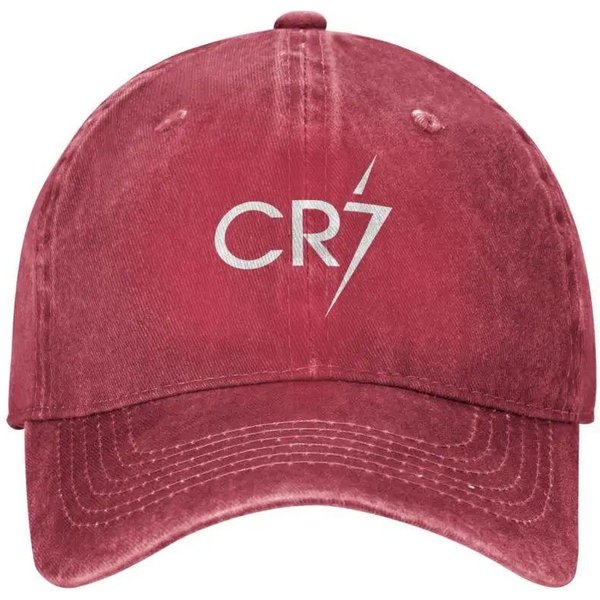 Nowa Moda Cr7 PiłKarskie Czapki BawełNiana Czapka Baseballowa Regulowana MężCzyźNi Kobiety Czapka Trucker Ochrona Przed SłOńCem Na ZewnąTrz Moda Adjustable Brown-image