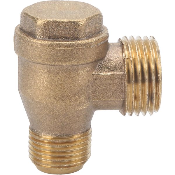VáLvula De RetencióN De 2 VíAs LatóN Compresor De Aire Roscada Accesorios VáLvula Antirretorno 1 2X3 8-image