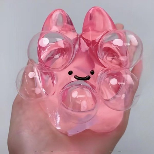Zabawka Fidget Squishy Bubble Pop, ŚCiskana PiłEczka Sensoryczna OśMiorniczka Popper, Zabawka Anty-Stresowa Dla DorosłYch Dzieci, Zabawna Imprezowa Zabawka Asmr-image