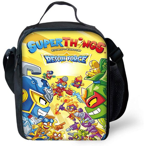 Mochila Escolar Infantil Super Z-Zings S-Superthings Con Bolsas Para El Almuerzo, Estuches, Mochilas Escolares Para NiñOs NiñAs Mejor Regalo-image
