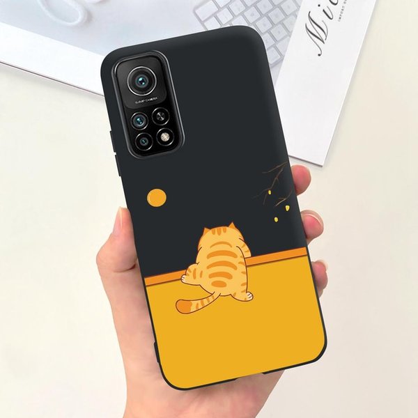 Etui Do Xiaomi Mi 10T Urocze Modne KreskóWkowe Pokrowiec MięKkie Silikonowe Etui Na Telefon Dla Xiaomi Mi 10T Pro Mi10T 10Tpro Tylne Pokrowce Zderzak Xiaomi Mi 10T-image