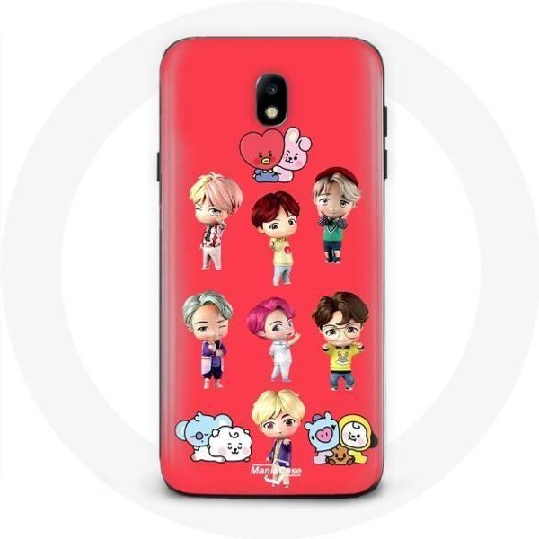 Funda Para Samsung Galaxy S4 BTS Tinytan AnimacióN BT21 PóSter-image