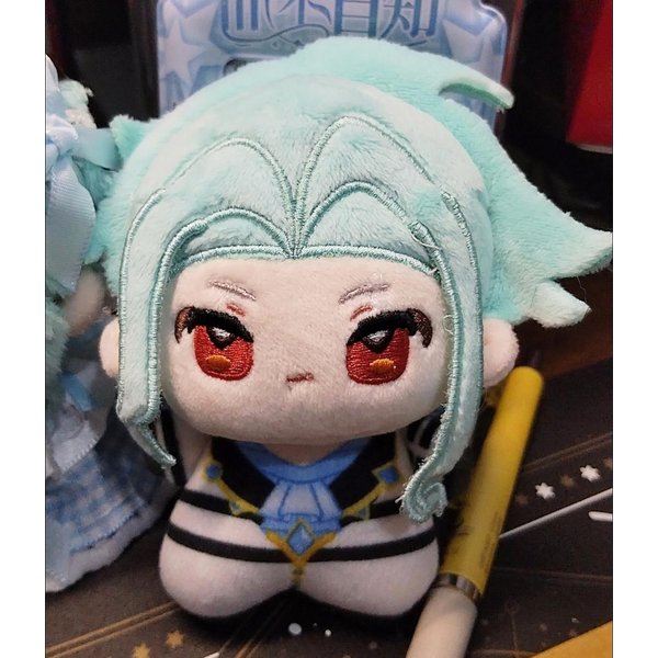 10 Cm Juego Genshin Impact El Doctor Il Dottore Peluche MuñEco Relleno Colgantes Decorativos Para Mochila Llavero MuñEco Juguetes De Peluche Regalos-image