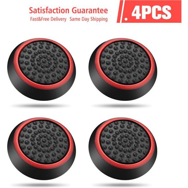 4PCS Controlador Thumb Stick Grip Joystick Tapa Tapa AnalóGica Para PS3 PS4 Xbox ONE 4PCS-image