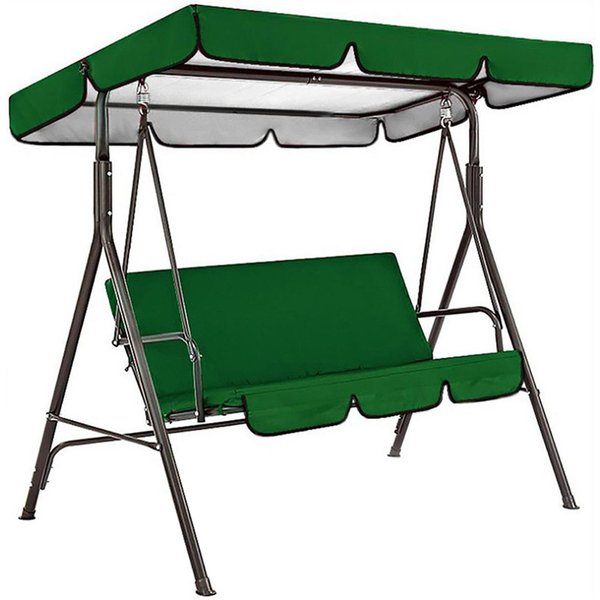 Cubierta De Dosel Para Columpio 190T Tela Oxford Impermeable Sombrilla Para Columpio Para Patio Exterior JardíN Verde-image