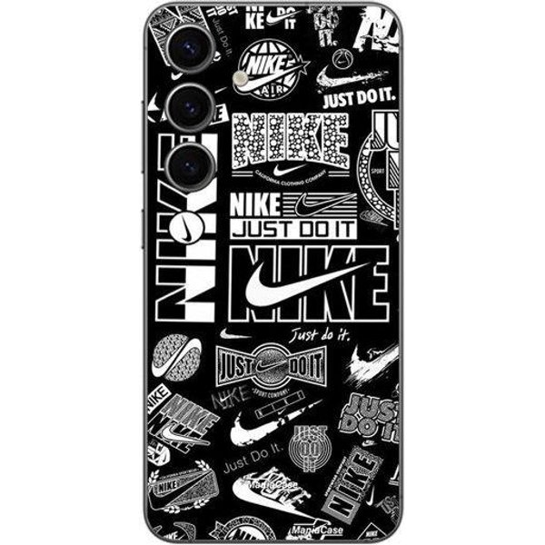 Funda Para Samsung Galaxy S25 Logo Nike Air Descargar Nike Graffiti Negro Y Blanco Negro-image