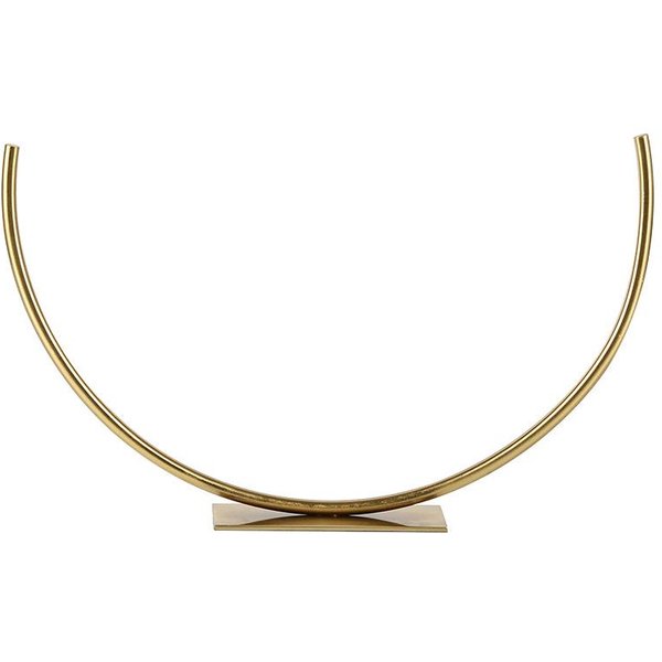 Adornos Artesanales De Metal GeoméTricos Semicirculares Minimalistas NóRdicos Italianos, Modelo De Lujo Ligero, Decoraciones Suaves De DiseñAdor Para El Hogar-image