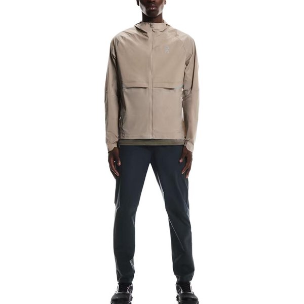 Chaqueta ON Core Cortavientos Impermeable Transpirable Con Capucha Manga Larga Chaqueta Hombre 1ME10330603 M Gray-image