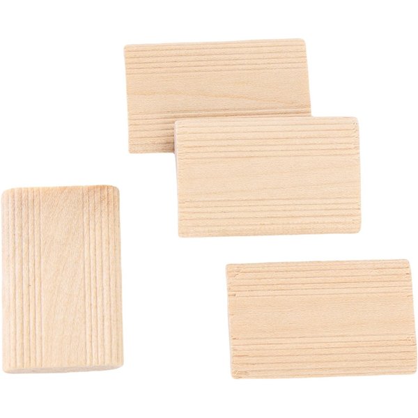 100 Piezas Espigas De Madera Madera De Haya Sueltas Madera Maciza CarpinteríA Muebles EbanisteríA Ensamblaje Beige-image