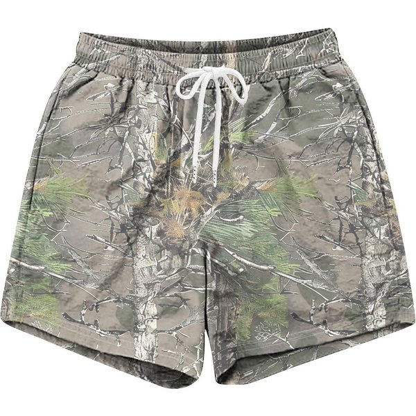 Pantalones Cortos Deportivos Informales Con Estampado De Camuflaje Para Hombre Xxxxxxl-image