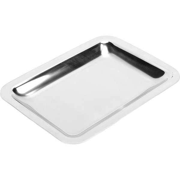 Bandeja De Servicio De Acero Inoxidable 304 Rectangular Engrosada Plato Para Sushi Postre Aperitivo Bandeja Para Toallas L(For 6.5-9Kg) White-image