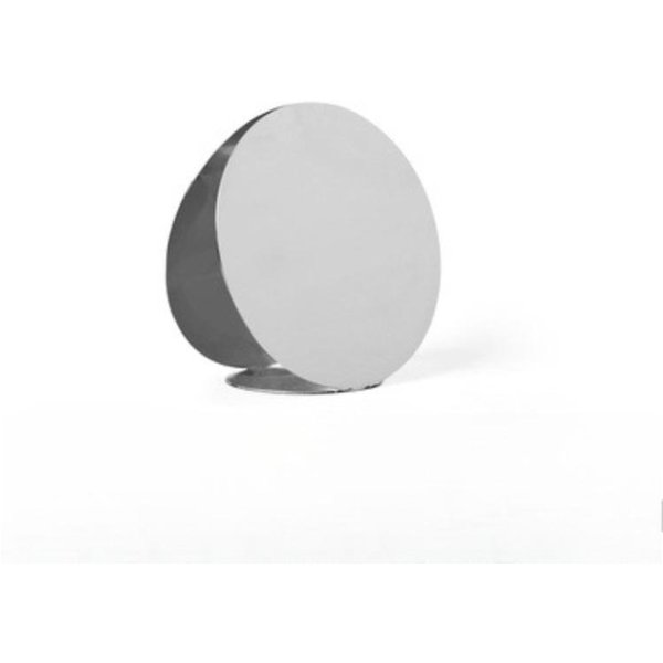Adornos GeoméTricos De Metal Plateado Modernos Y Simples Espejo DecoracióN Creativa Para Sala De Estar Mueble De TV HabitacióN Modelo Escritorio White-image