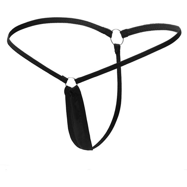 Ultra-MałE Stringi Z Niskim Stanem: Jednolity Kolor, Uniwersalna, Seksowna Mini Bielizna Dla Kobiet Large-image