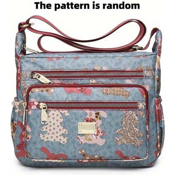 Bolso De Hombro Espacioso Para Mujer Con MúLtiples Bolsillos, Bolso Cruzado Para Mujer, Bolso Tote Con Asa Superior, Bolso De Hombro, Bolso Cruzado Con Correa Ajustable Para El Hombro. #01 Gray-image