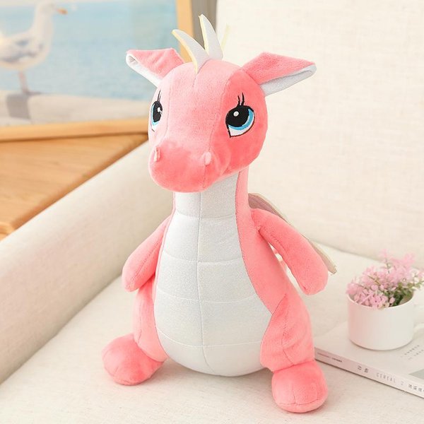Urocza KreskóWkowa Pluszowa Zabawka Dinozaur Wypchane MięKkie ZwierząTka MięKki Lalka Dinozaur Poduszka Do Przytulania Dla Dzieci Prezent Urodzinowy 60Cm-image