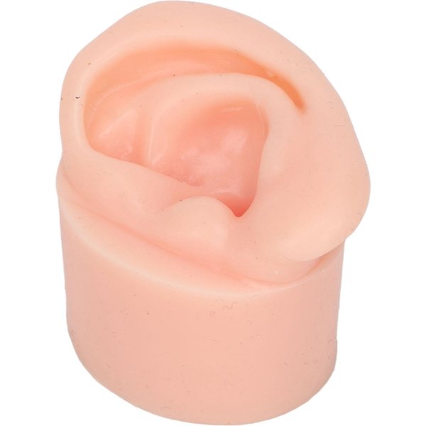 Modelo De Oreja De Silicona Flexible Suave Reutilizable Alta SimulacióN Modelo De Oreja Para Piercing Para EducacióN ExhibicióN-image