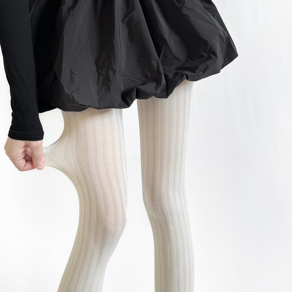 Nuevas Medias De Mujer Para OtoñO Pantimedias LenceríA Sexy Medias Ajustadas Medias Femeninas Ajustadas Medias Hasta El Muslo Pantimedias Leggings One Size Black-image