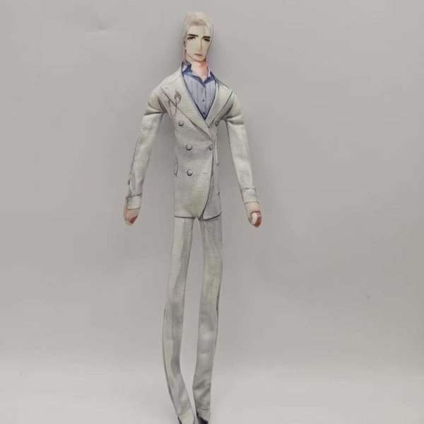 Rafayel Xavier Love And Deepspace Gra Anime Cosplay Pluszowa Lalka RęCznie Robiona Pozowalna Wypchana Postać Z Szkieletem Z Drutu Idealny Prezent 28Cm-image
