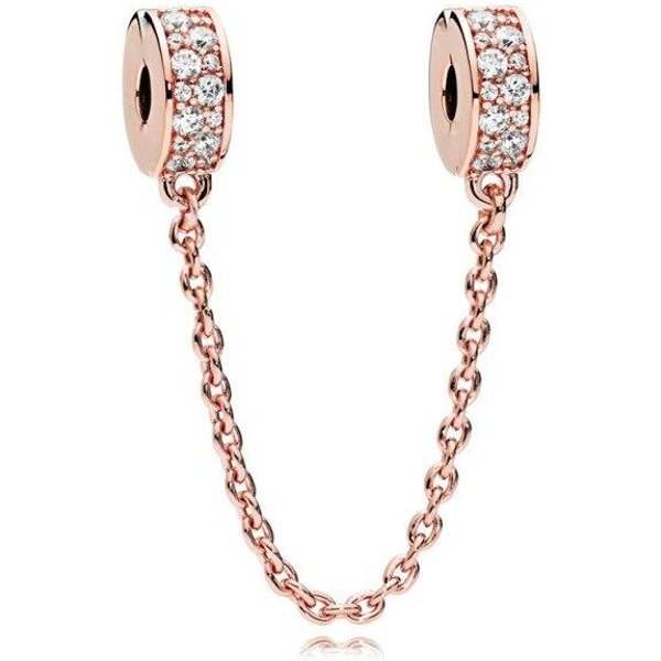 100% Oryginalna 925 Sterling Silver RóżOwe ZłOto łUk Wisiorek Koraliki Do Oryginalnej Bransoletki Panjia Making DIY BiżUteria Damska Beige-image