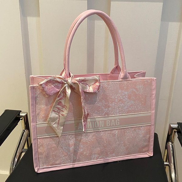 Torba Tote W Stylu ChińSkim O DużEj PojemnośCi Dla Kobiet Nowa Modna Torba Na Ramię Pod Pachę Modna Wszechstronna Torebka Gray-image