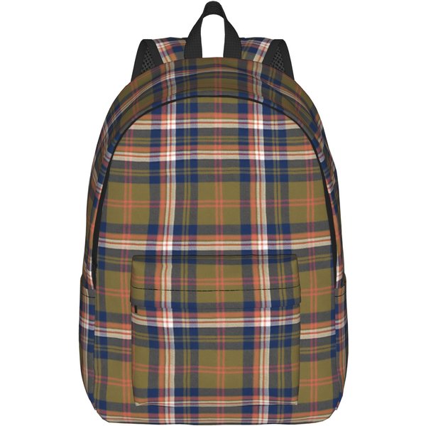 Mochila Cool De TartáN Clan Moffat Duradera Para Escuela Secundaria Negocios Daypack Para Hombres Mujeres Bolsas De Lona Para PortáTil S-image