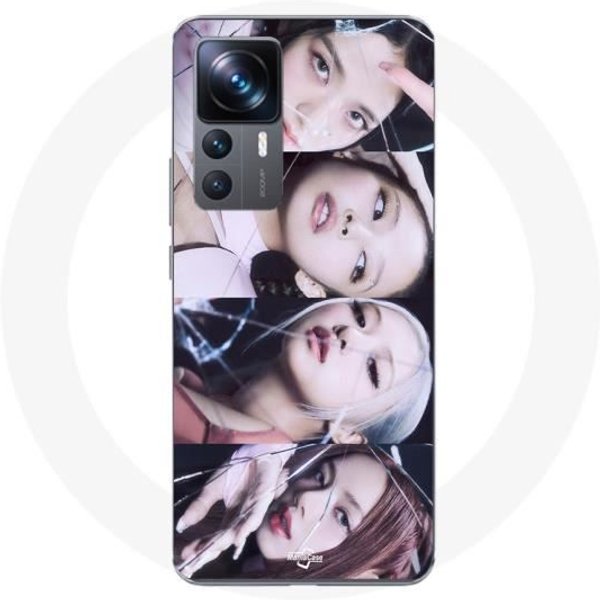Funda - Maniacase - Xiaomi 12T Pro - Negro - Flexible - DiseñO Blackpink Negro-image