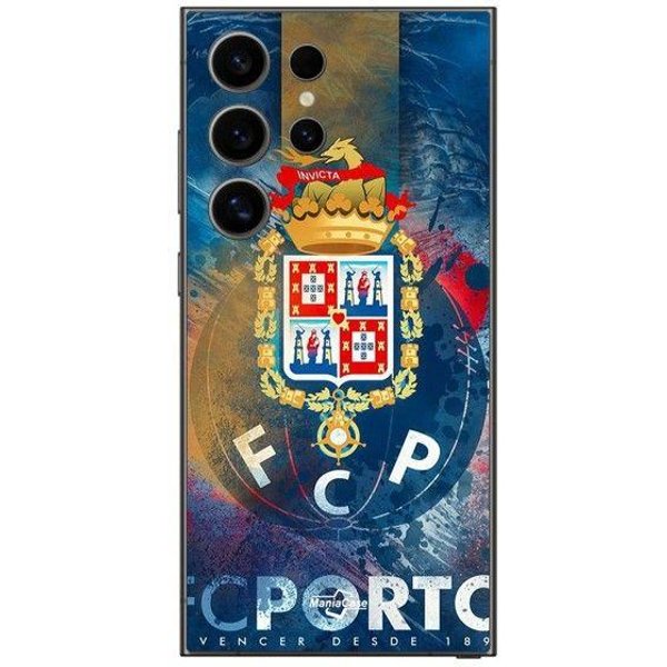 Coque Samsung Galaxy S25 Ultra FCP Porto Fond Bleu Maniacase Negro-image