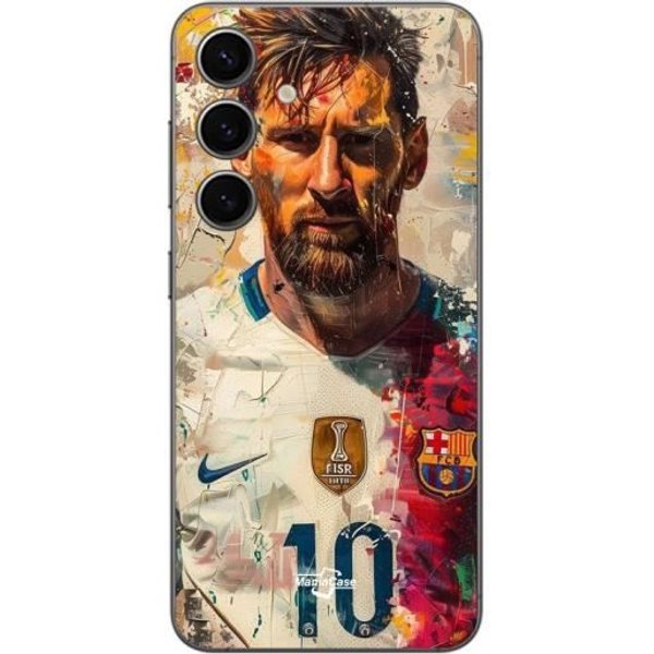 Coque Samsung Galaxy S24 FE Messi Barcelone Argentine Champion Prime N°10 Maniacase-image