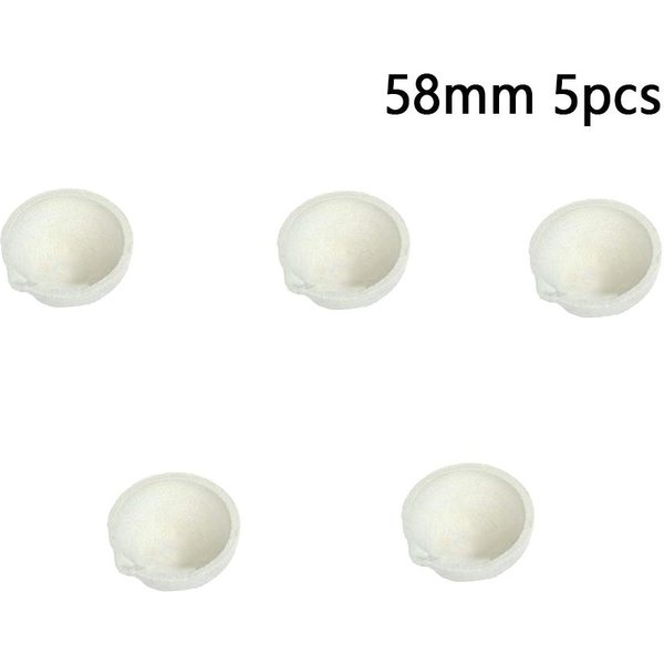 100G-5000G Wysokotemperaturowy Tygiel Kwarcowy Miska Piec Do Topienia Odlewanie Rafinacja ZłOto Srebro NarzęDzia Jubilerskie 58Mm 100G 5PCS-image