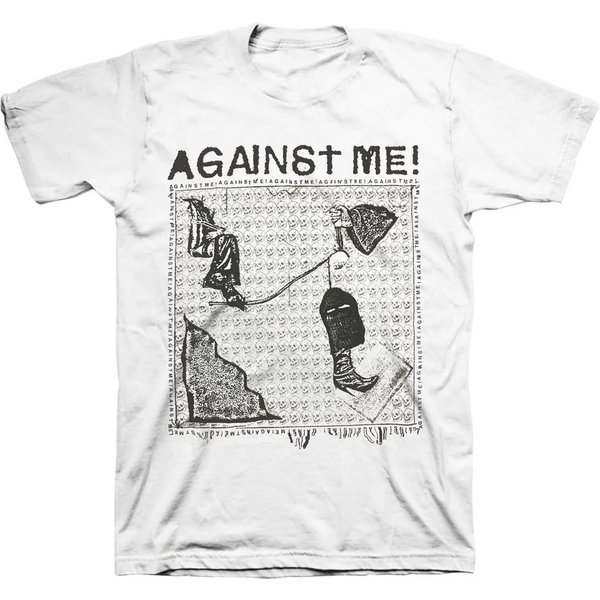 Rara ColeccióN Against Me Regalo De Banda Para Fan Todas Las Tallas S A 5XL IL545 Camiseta Unisex XXL White-image