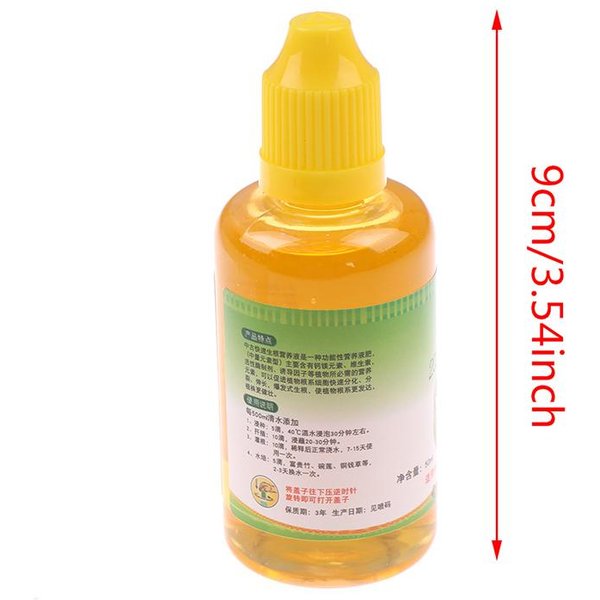 El Fertilizante HidropóNico LíQuido Enriquece La SolucióN Nutritiva De Las Plantas HidropóNicas 50Ml-image