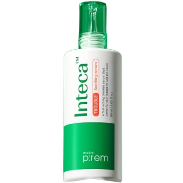 ZróB P:Rem Inteca Serum łAgodząCe Problemy KoreańSka PielęGnacja SkóRy Serum KojąCe Do SkóRy WrażLiwej I SkłOnnej Do NiedoskonałOśCi 60Ml-image
